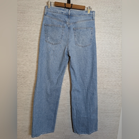 AYR The Secret Sauce Heirloom Distressed Light WashJeans 28 Short Premium Denim - Picture 13 of 15